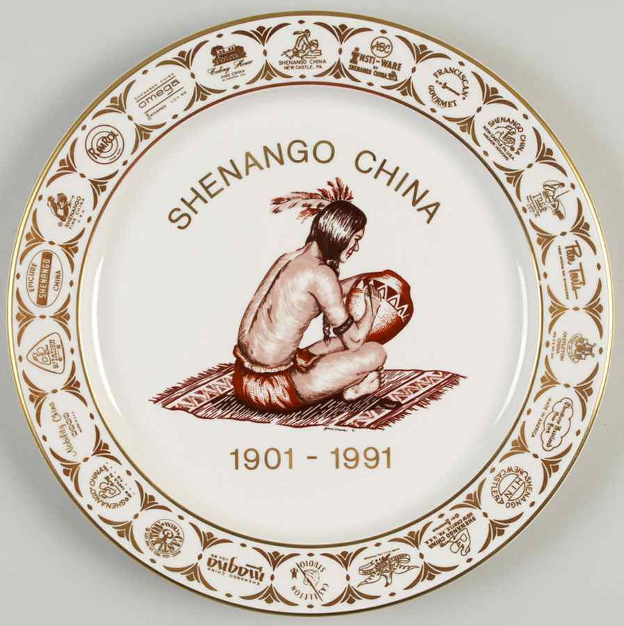 Advertising Signs Advertising Dinner Plate by Shenango-1