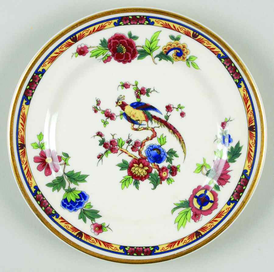 Dewitt Clinton (Pilgrim) Bread & Butter Plate by Syracuse-1