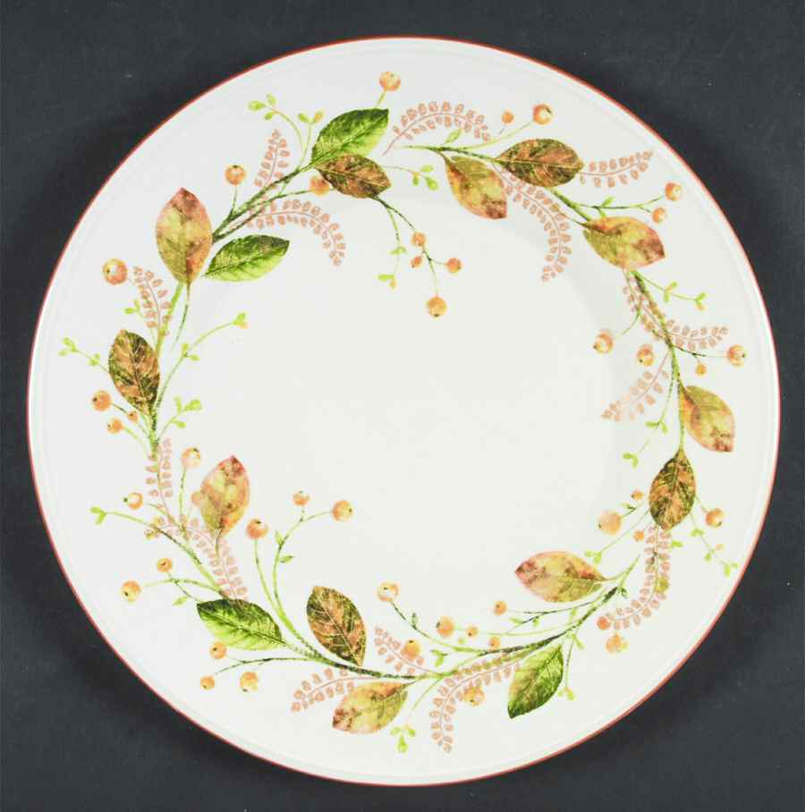 Winter Bouquet Salad Plate by St Nicholas Square-1