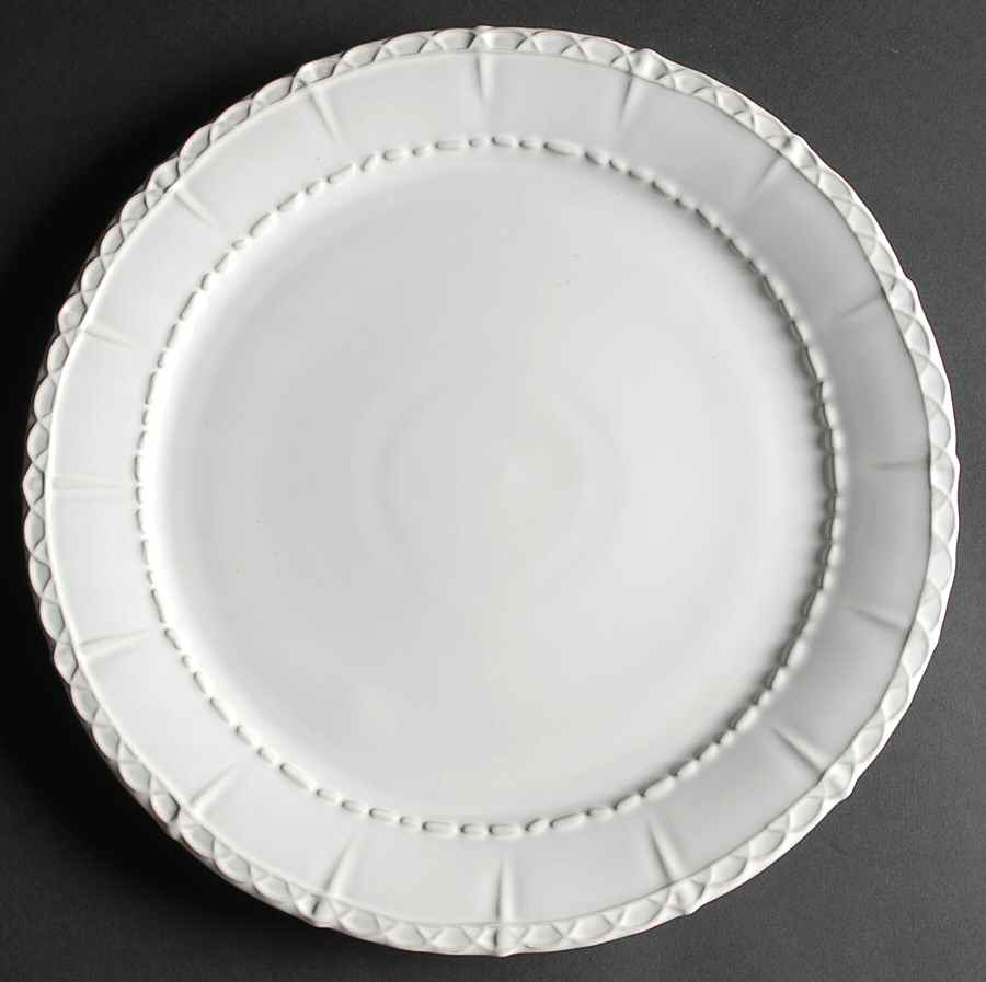Historia Paper White Service Plate (Charger) by Skyros-1