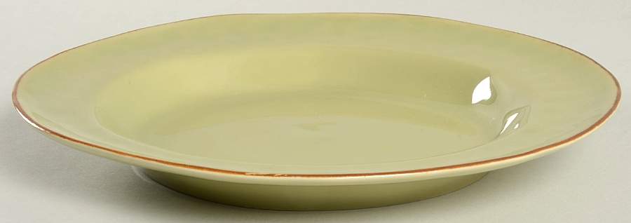 Cantaria Sage Large Rim Soup Bowl by Skyros-1