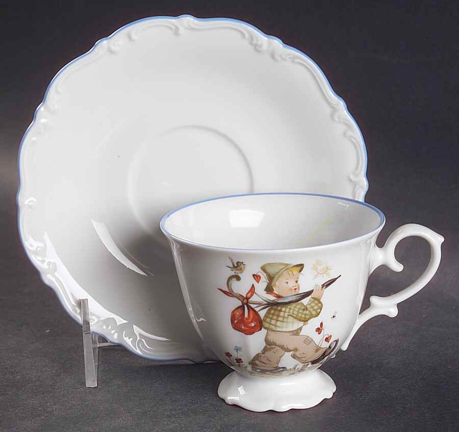 SCP9 Footed Cup & Saucer Set by Schmid-1