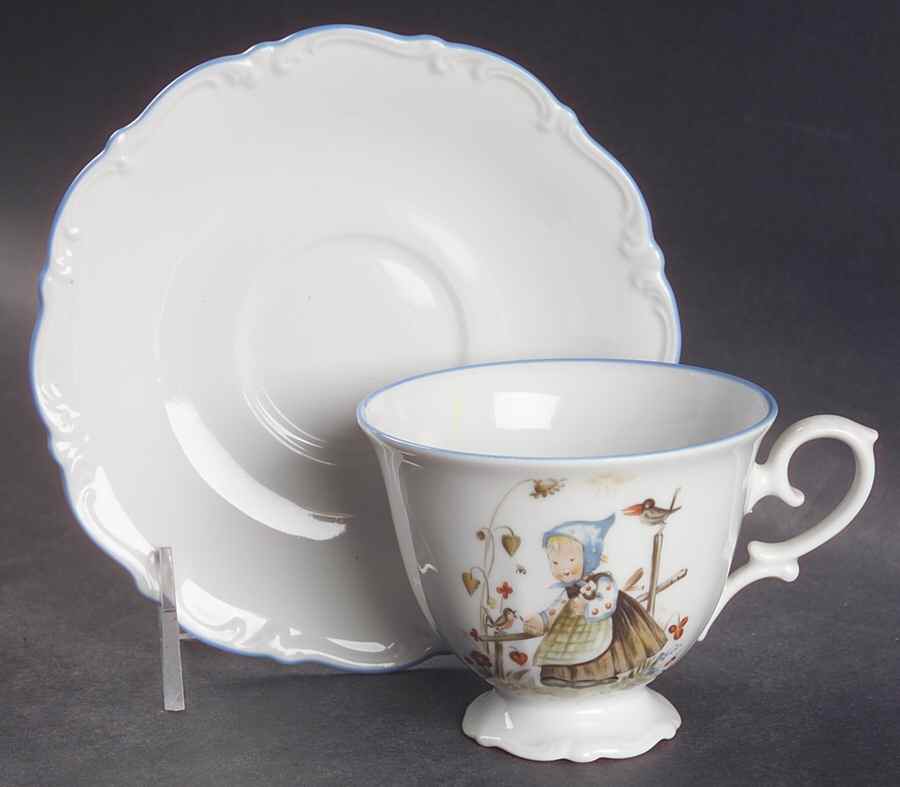 SCP9 Footed Cup & Saucer Set by Schmid-1
