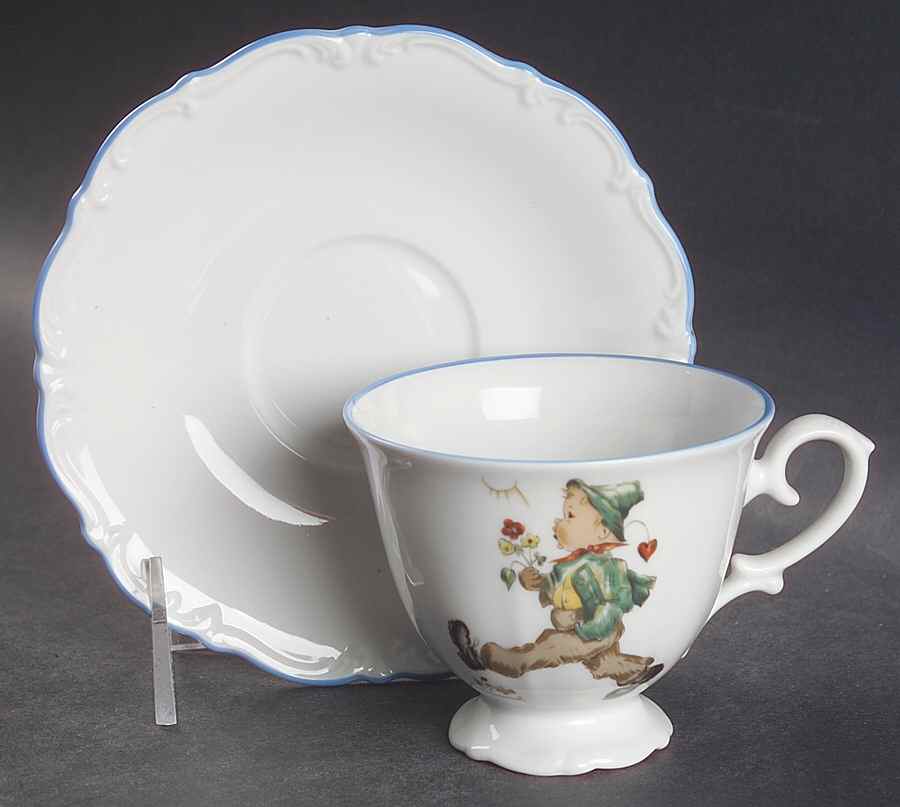 SCP9 Footed Cup & Saucer Set by Schmid-1