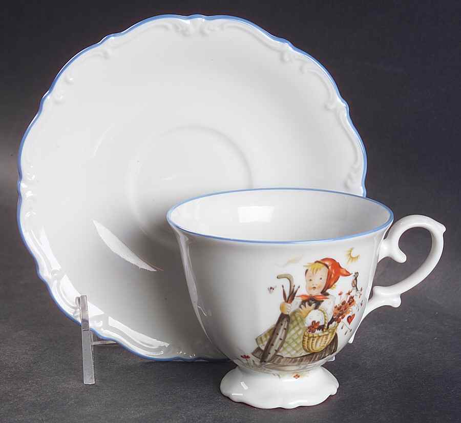 SCP9 Footed Cup & Saucer Set by Schmid-1