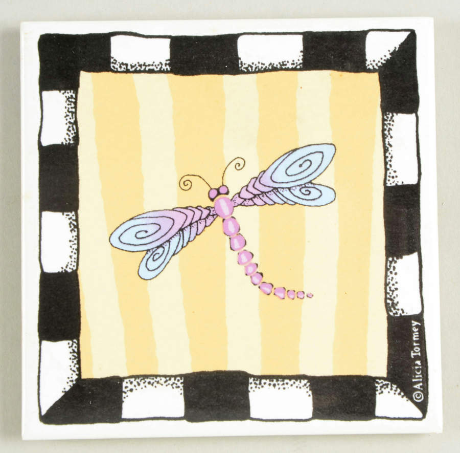 Bug Me 4" Square Coaster by Signature-1