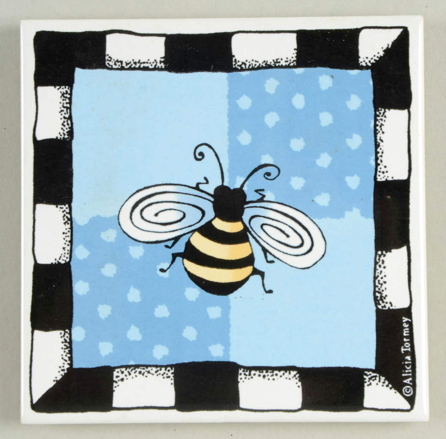 Bug Me 4" Square Coaster by Signature-1