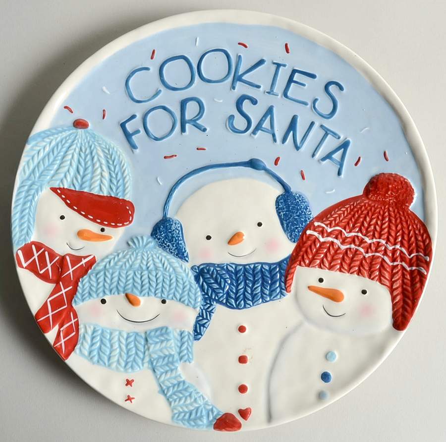 Snow Days Cookie Plate by St Nicholas Square-1