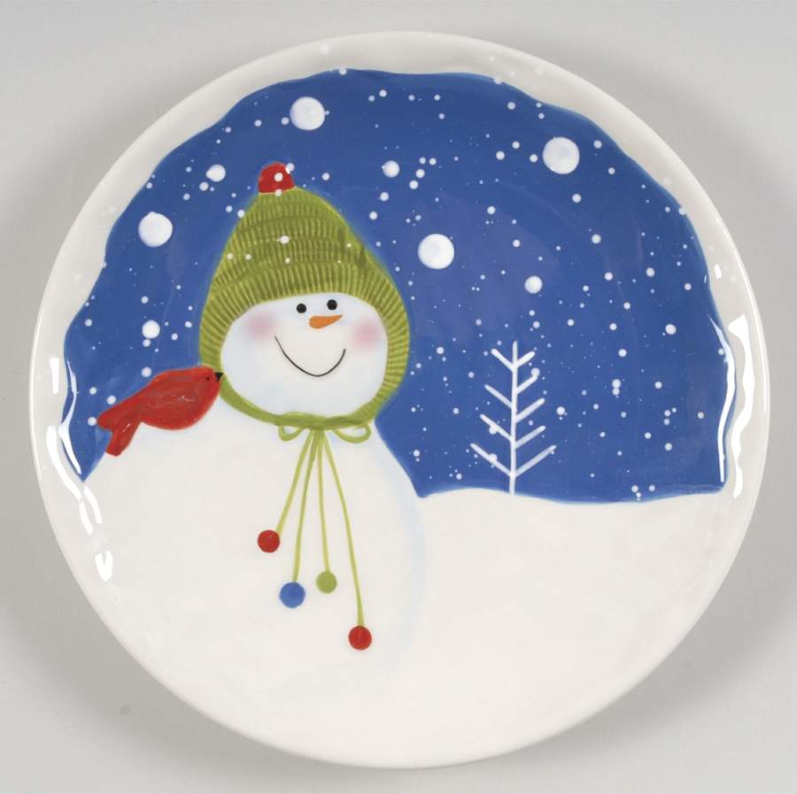 Snow Days Salad Plate by St Nicholas Square-1