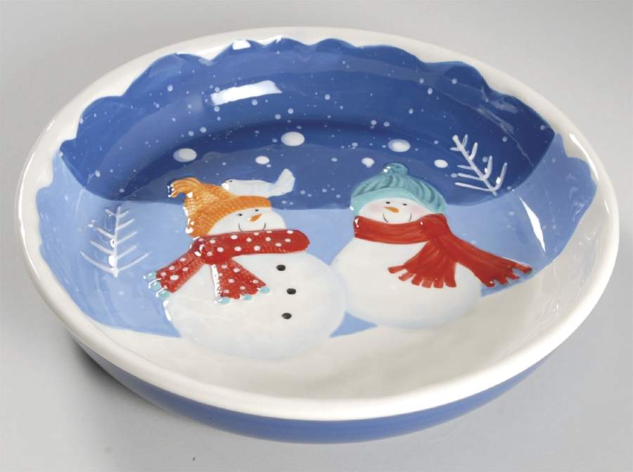 Snow Days Pie Serving Plate by St Nicholas Square-1