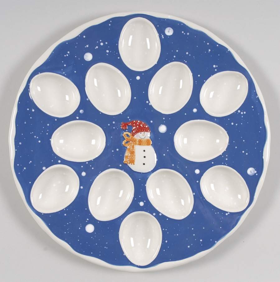 Snow Days Deviled Egg Plate by St Nicholas Square-1
