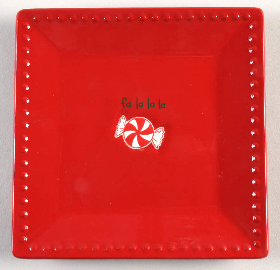 Jingle Bells Appetizer Plate by St Nicholas Square-1