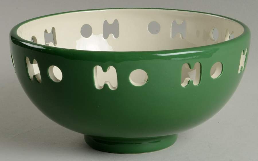Jingle Bells 6" Round Serving Bowl by St Nicholas Square-1