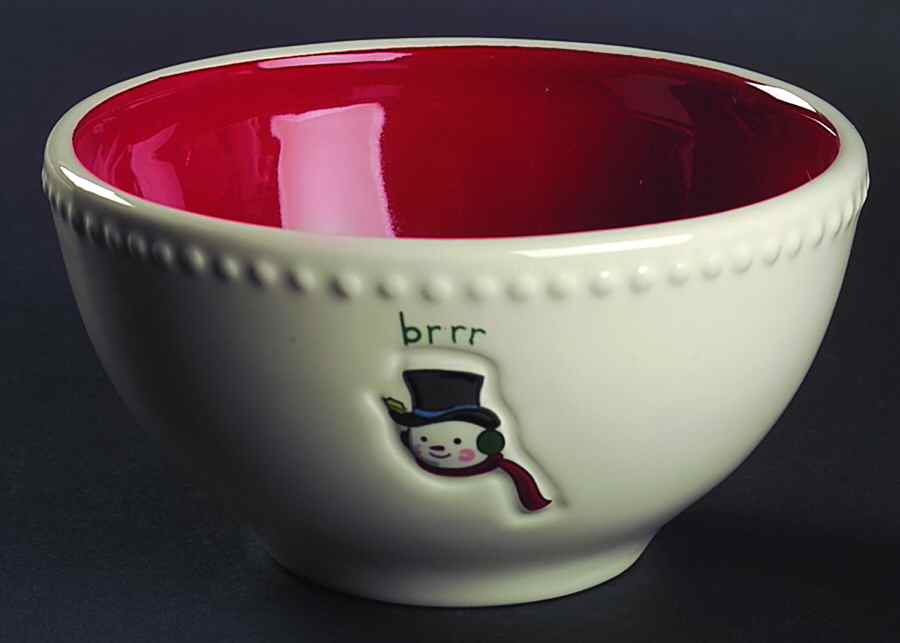 Jingle Bells Soup/Cereal Bowl by St Nicholas Square-1