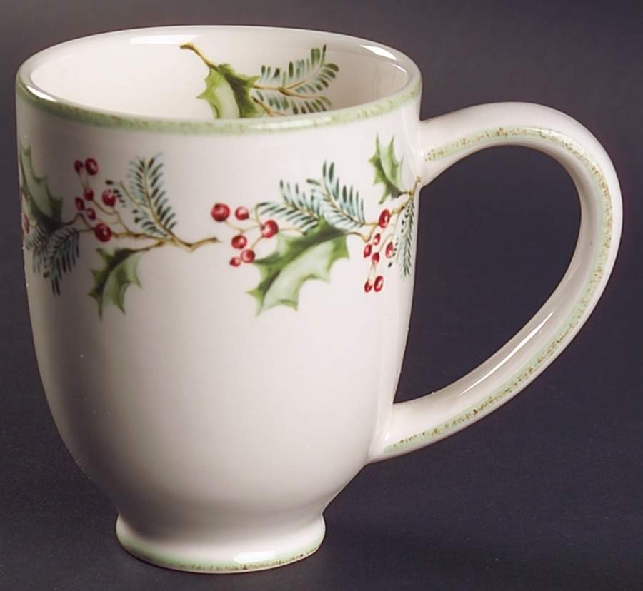 Holly Berry Mug by St Nicholas Square-1