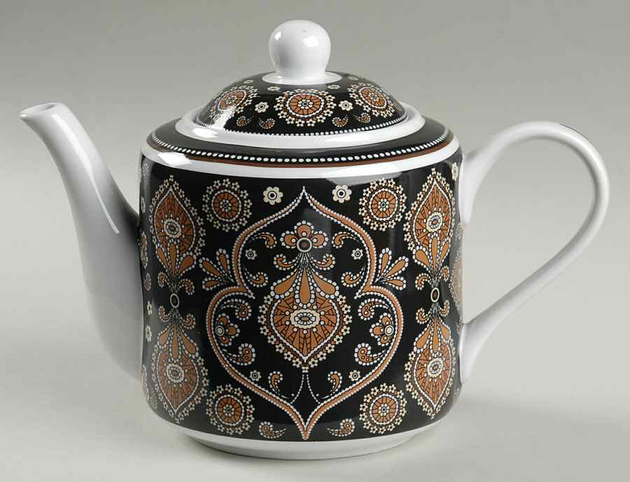 Caffe Latte Teapot & Lid by Sadek-1