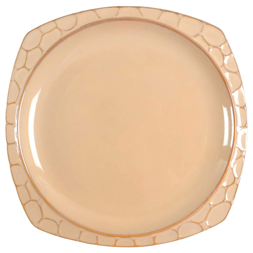 Continental Beige 12" Square Serving Platter by Sango-1