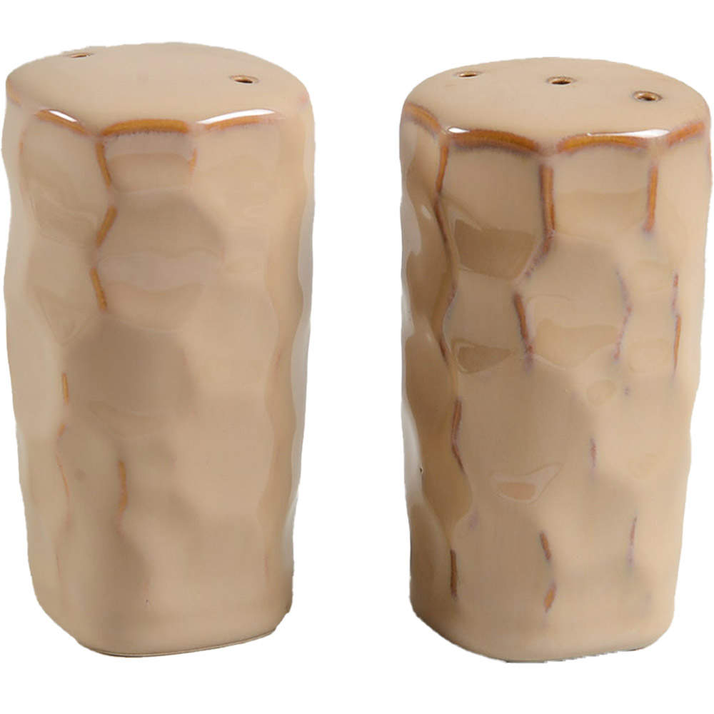 Continental Beige Salt & Pepper Set by Sango-1