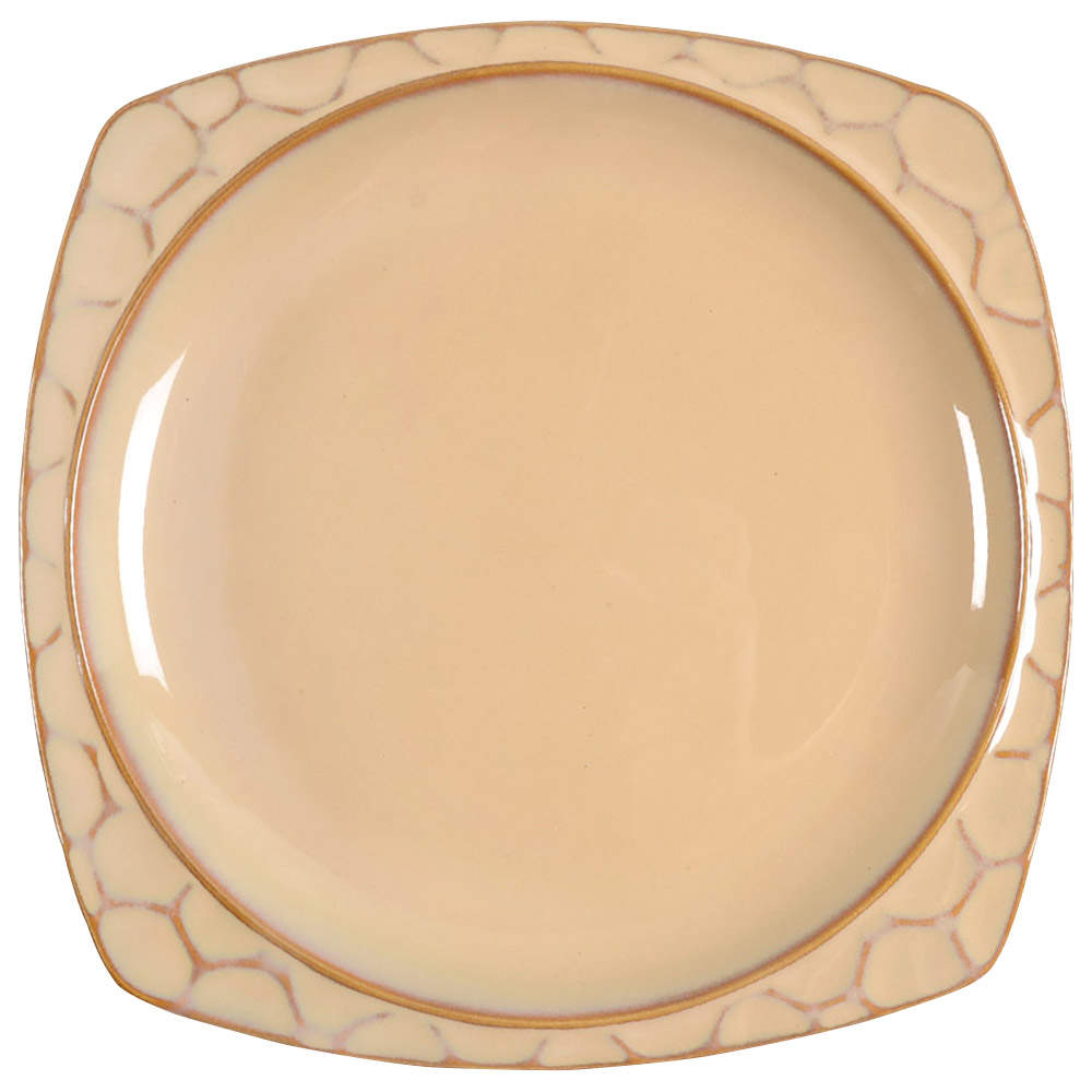 Continental Beige Dinner Plate by Sango-1