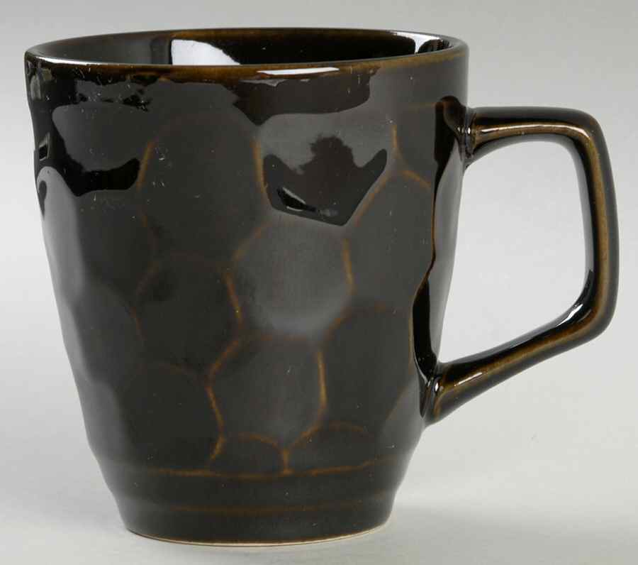 Continental Black Mug by Sango-1