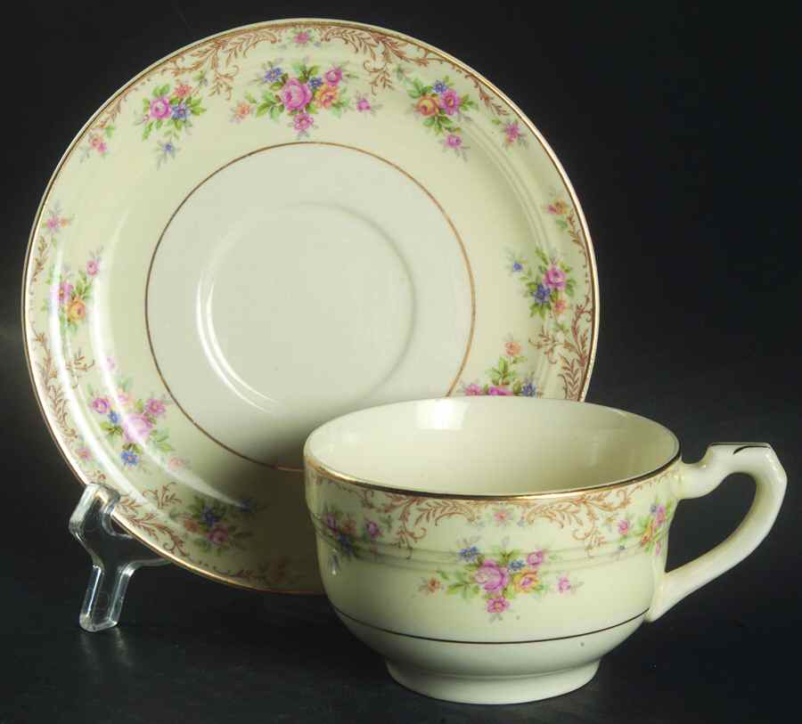 STB346 Flat Cup & Saucer Set by Steubenville-1