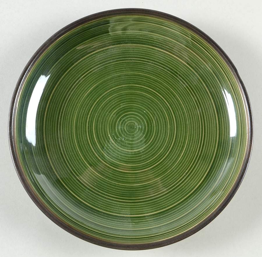 Orbit Green Salad Plate by Sango-1