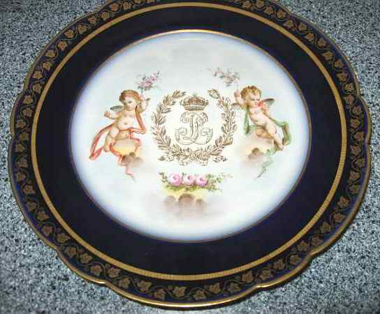 SPF27 Dinner Plate by Sevres Porcelain (France)-1