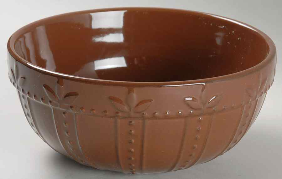 Sorrento Chocolate (Active 2008 - 2011) 8" Mixing Bowl by Signature-1