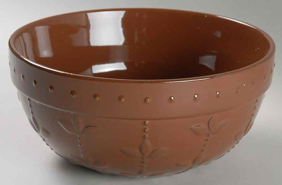Sorrento Chocolate (Active 2008 - 2011) 9" Mixing Bowl by Signature-1
