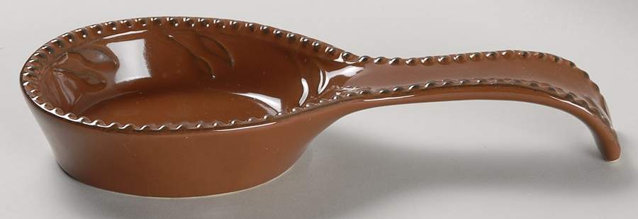 Sorrento Chocolate (Active 2008 - 2011) Spoon Rest/Holder (Holds 1 Spoon) by Signature-1