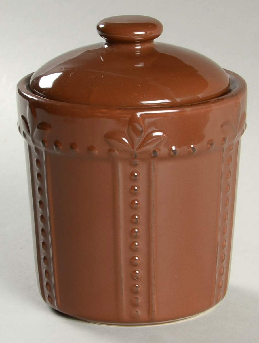 Sorrento Chocolate (Active 2008 - 2011) Sugar Bowl & Lid by Signature-1