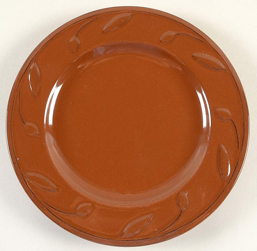Sorrento Chocolate (Active 2008 - 2011) Salad Plate by Signature-1