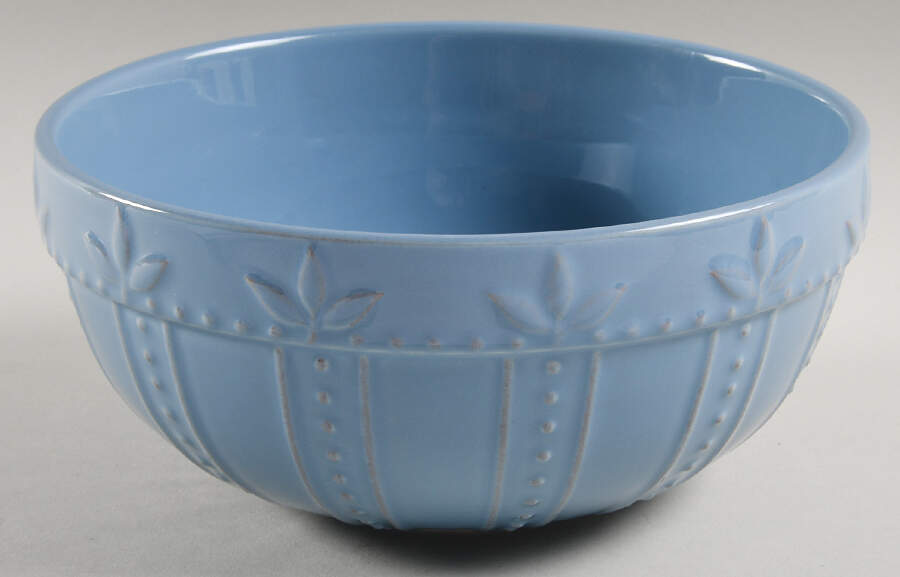 Sorrento Tuscan Blue 8" Mixing Bowl by Signature-1