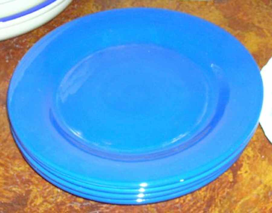 Tuscan Blue Dinner Plate by Sakura-1