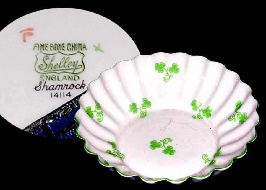 Shamrock (Ludlow) Nut Dish by Shelley-1