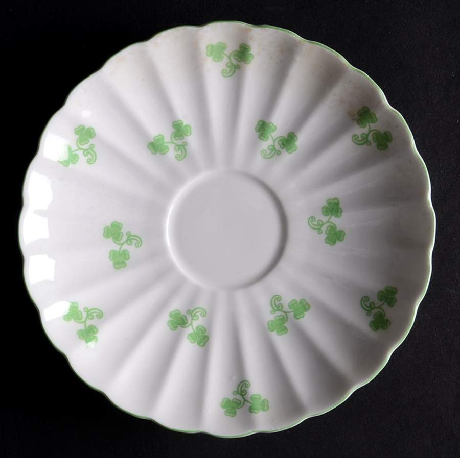 Shamrock (Ludlow) Saucer by Shelley-1