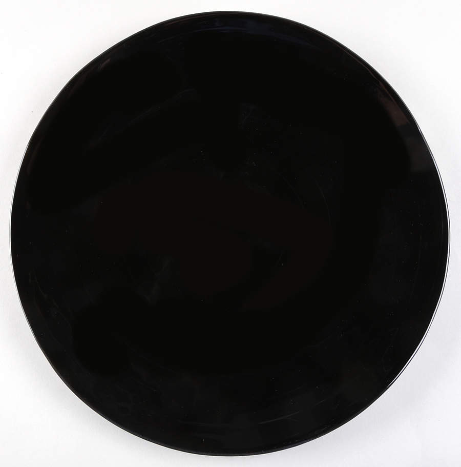 Spa Black Service Plate (Charger) by Sasaki-1