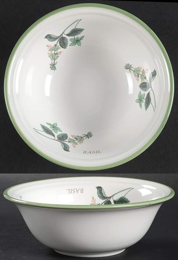 Herb Garden Fruit/Dessert (Sauce) Bowl by Studio Nova-1