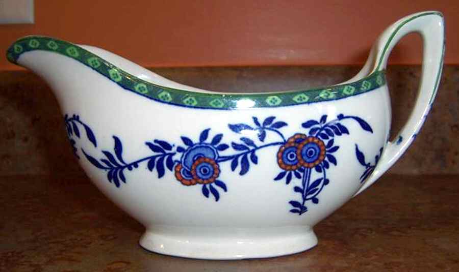 Delp Multicolor Gravy Boat by Stanley Pottery -1