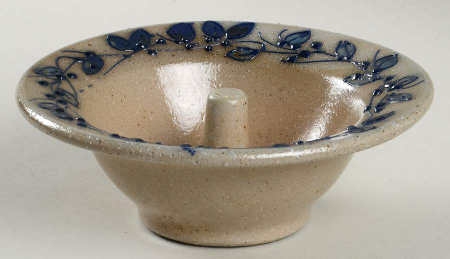 Blue Vine Small Baked Apple Dish by Salmon Falls Stoneware-1