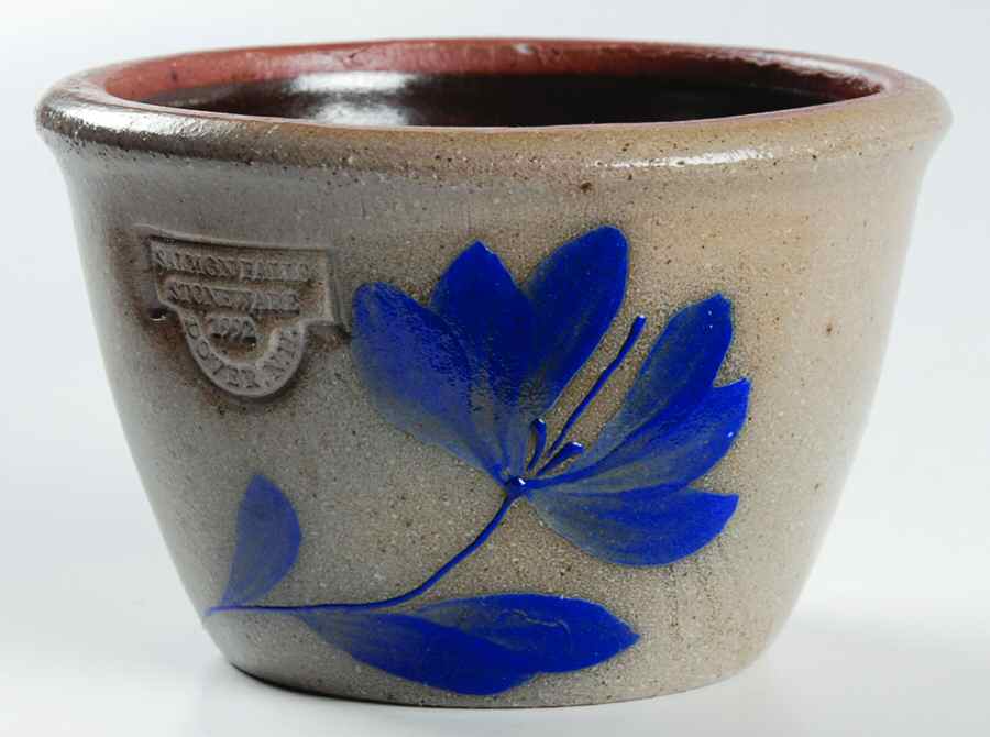 Pennsylvania Blue Custard Cup by Salmon Falls Stoneware-1