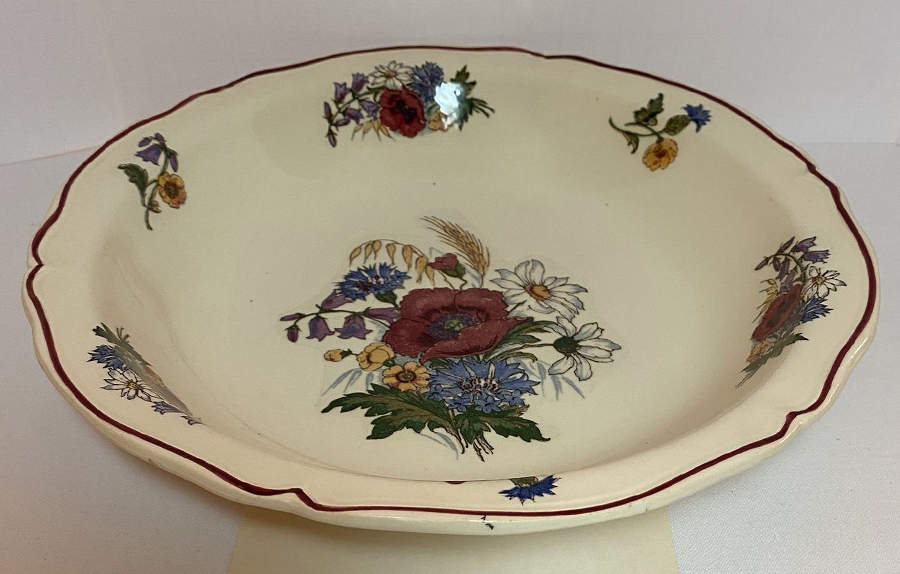 Agreste 10" Large Salad Serving Bowl by Sarreguemines-1