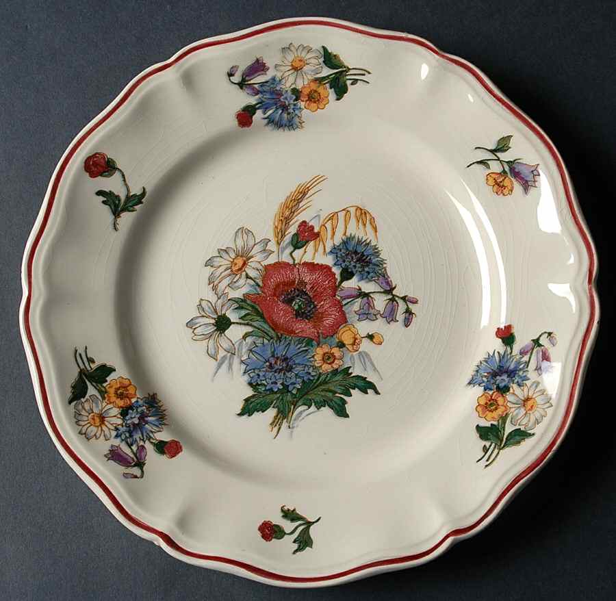 Agreste Luncheon Plate by Sarreguemines-1