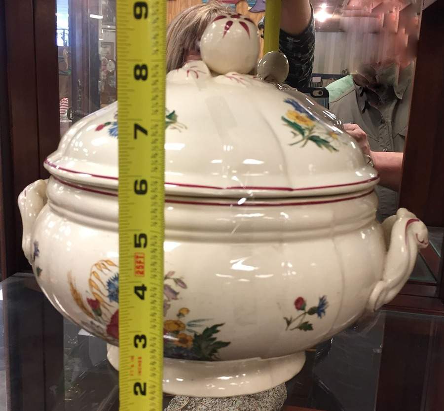 Agreste Tureen &  Lid by Sarreguemines-1