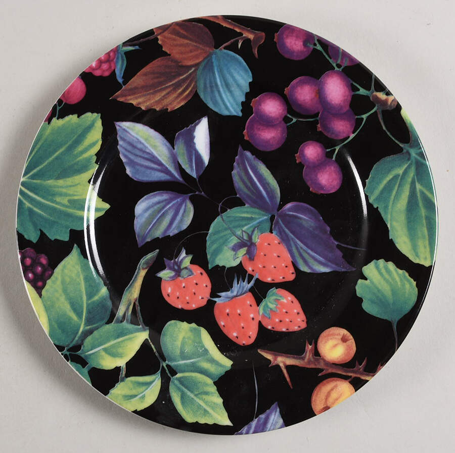 Still Life Salad Plate by St. Limoges-1