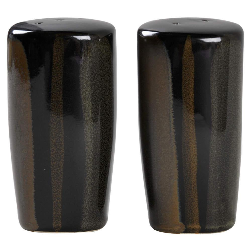 Avanti Black Salt & Pepper Set by Sango-1