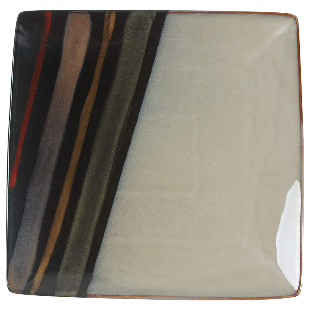Avanti Black 12" Square Chop Plate by Sango-1