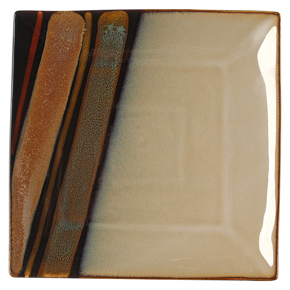 Avanti Black Square Salad Plate by Sango-1