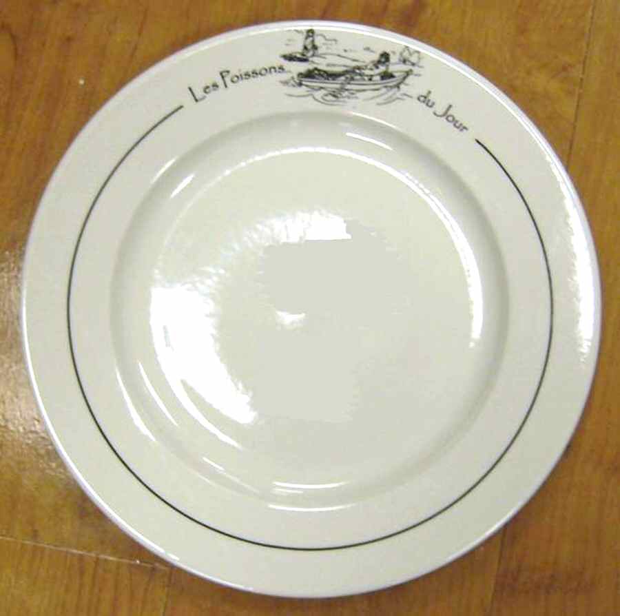 Bistro Dinner Plate by Sarreguemines-1