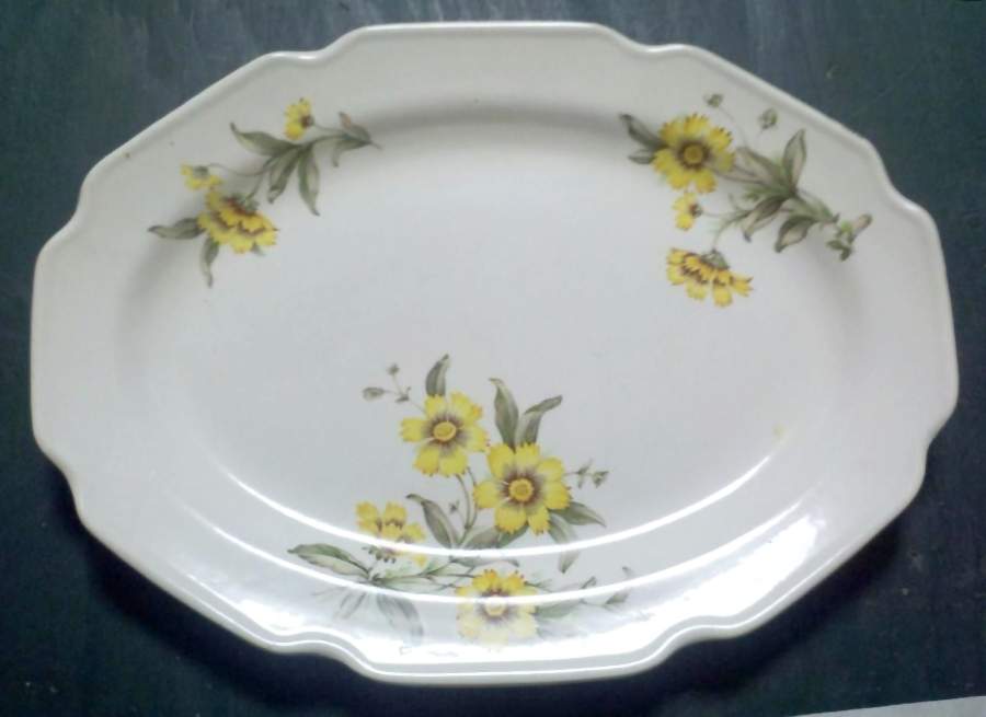 SAB99 11" Oval Serving Platter by Sabin-1